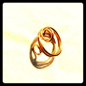 Copper Circular Style Ring Handmade